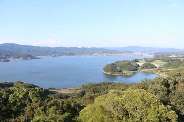 浜松市の浜名湖の画像